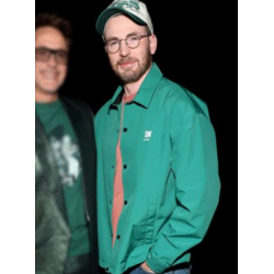 Cinemacon 2026 Chris Evans Green Jacket